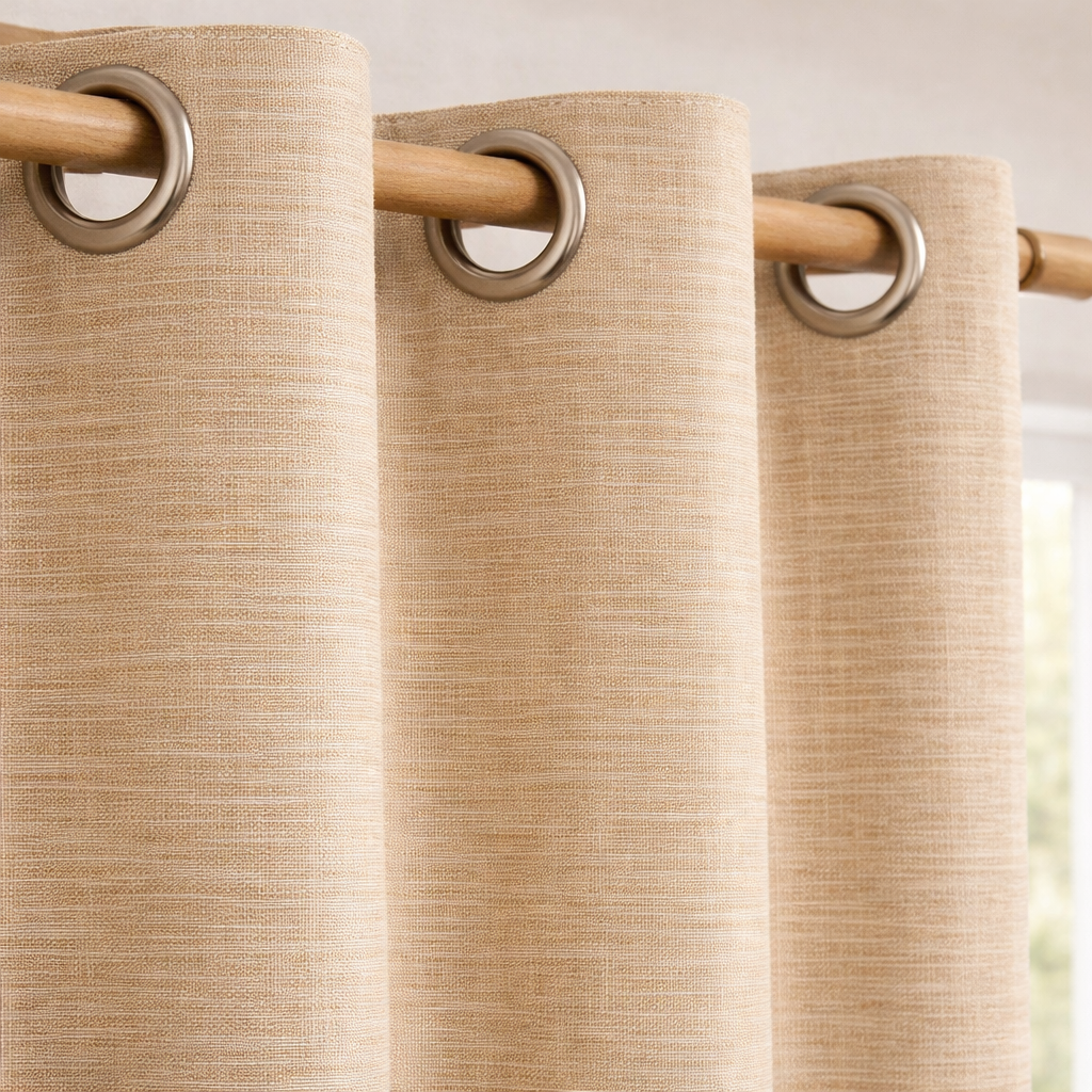 Set Cortinas Lino Blackout