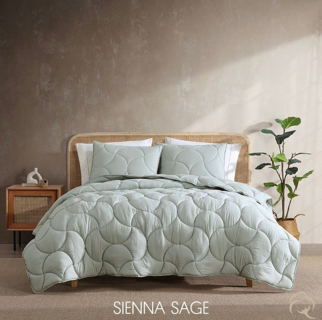 Set Edredón Sienna 3 pzas