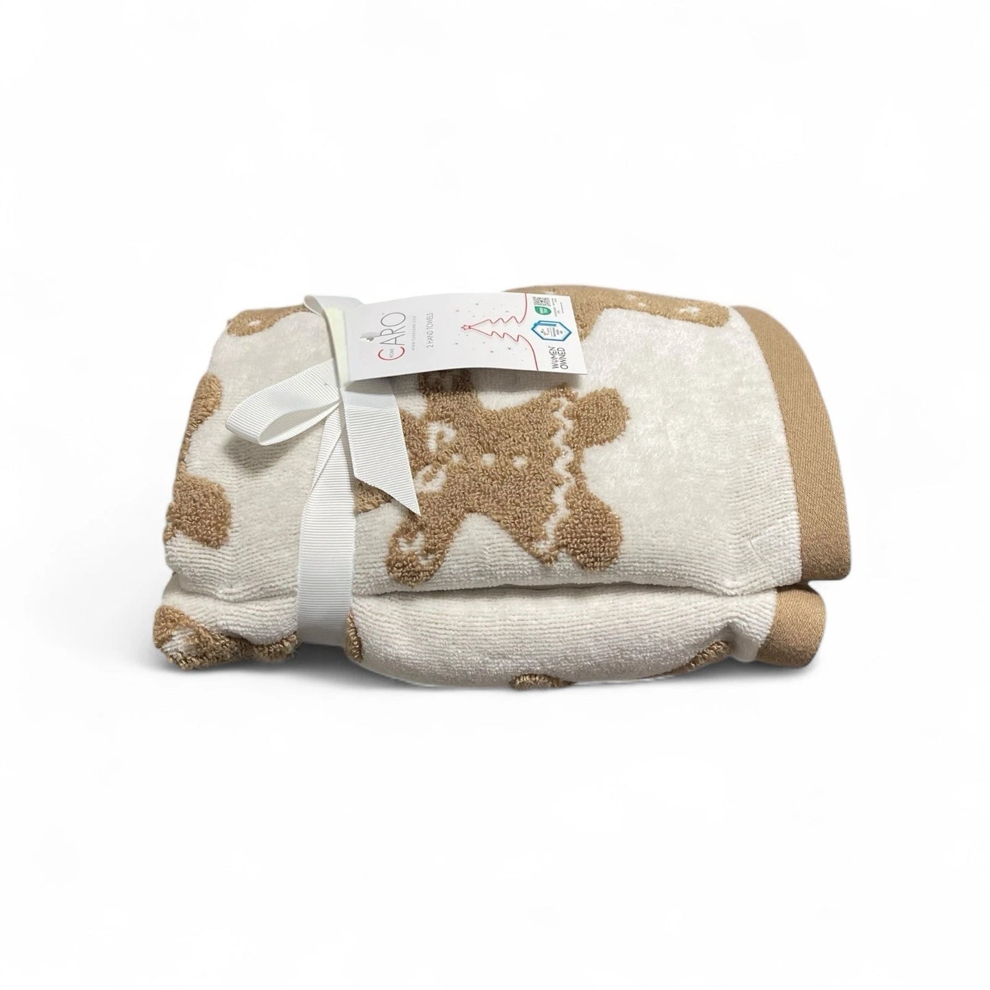 Toalla Manos Navidad Ginger Set 2 Piezas