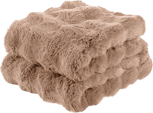 Manta Faux Fur Yogi Extra Gruesa