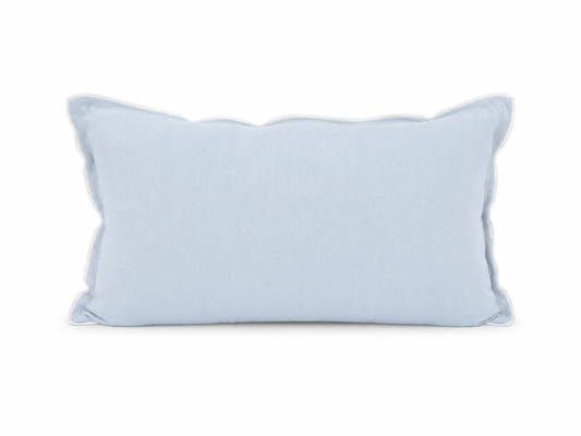 Cojín Lino Rayas Beige Riñonera  70 x 25