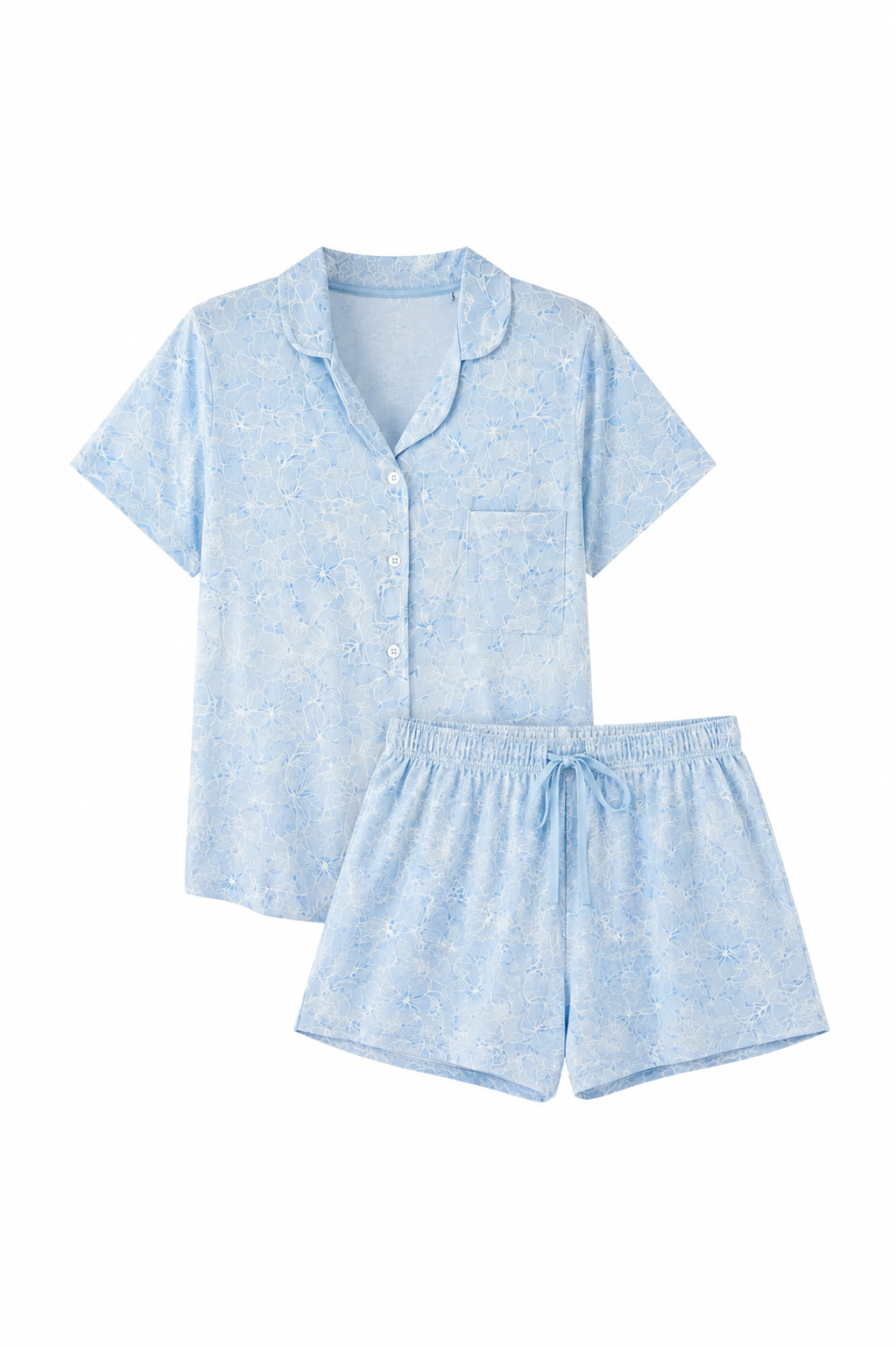 Pijama Mujer Azul