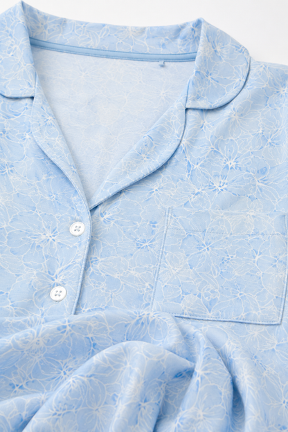 Pijama Mujer Azul