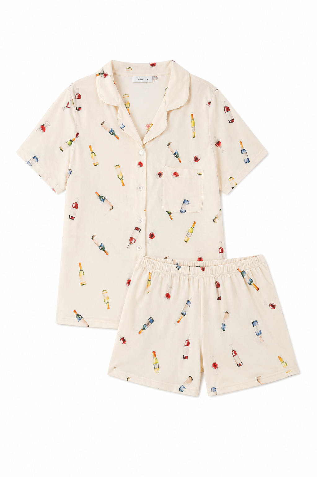 Pijama Mujer Wine