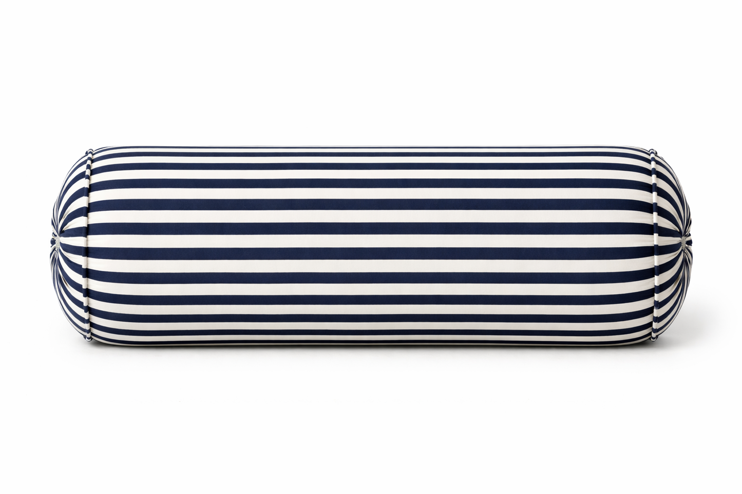 Cojín Rayas Azul Marino Cilindro 20 x 60