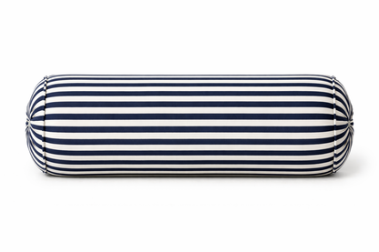 Cojín Rayas Azul Marino Cilindro 20 x 60