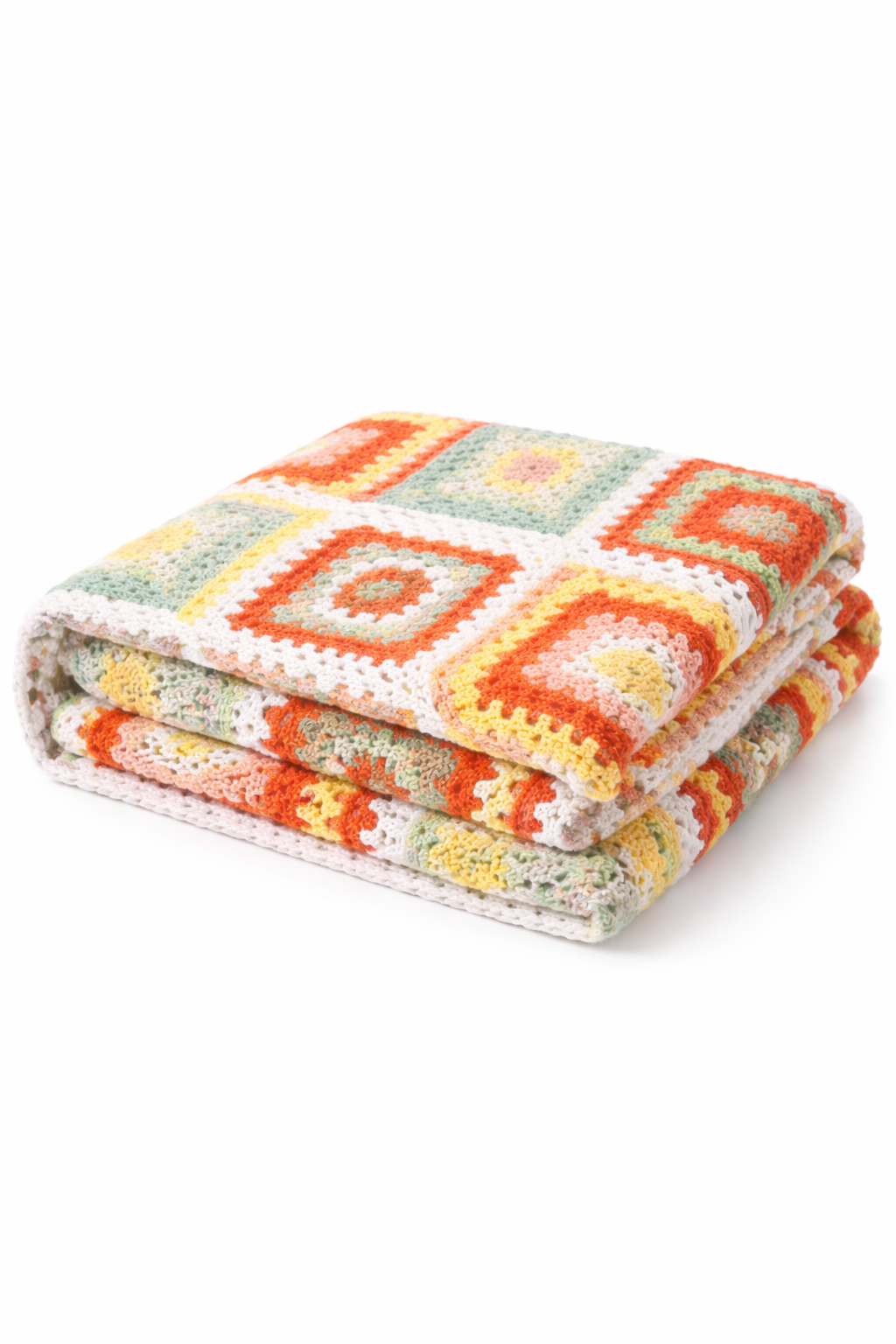 Manta Crochet Tejida a Mano