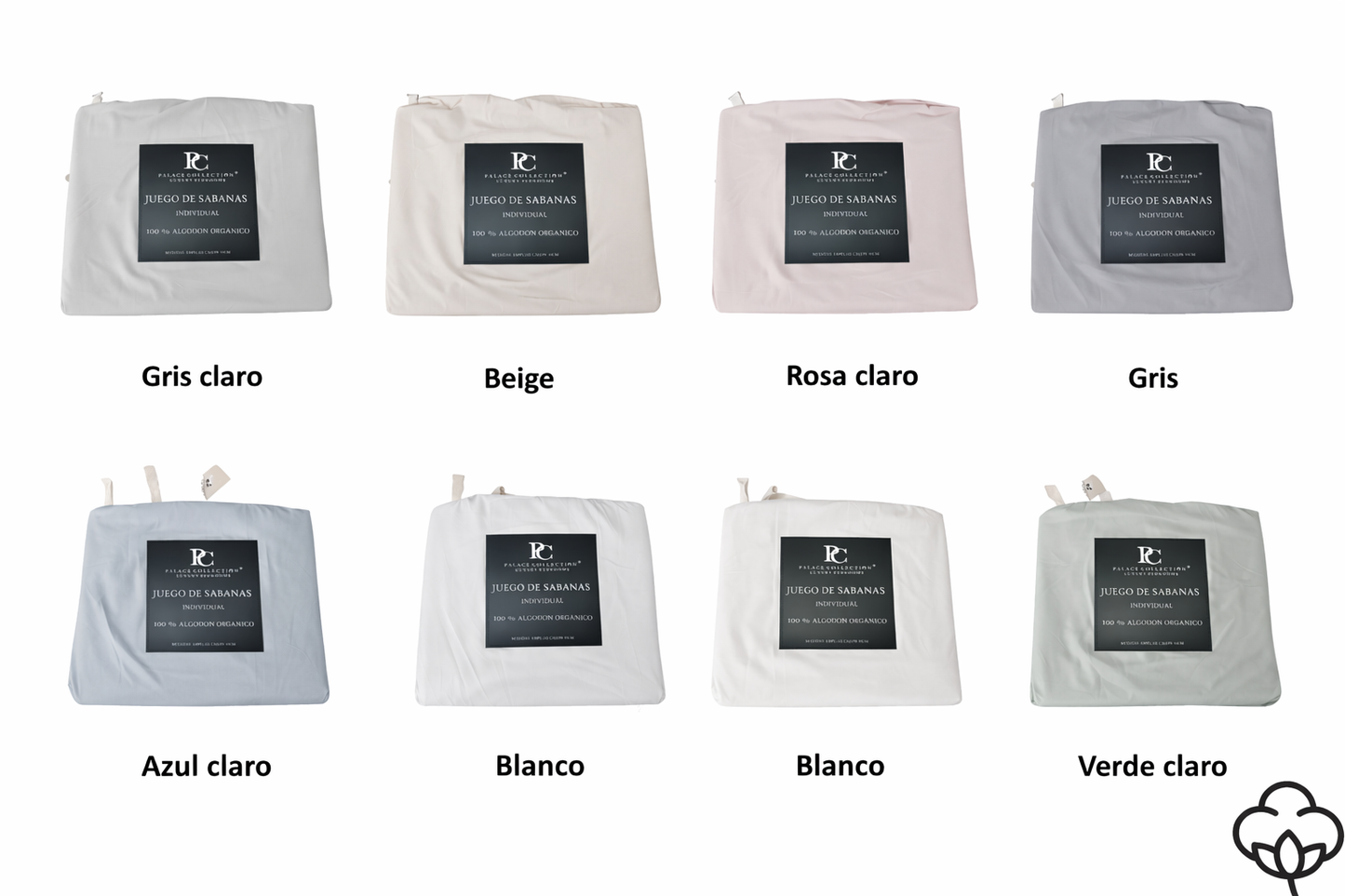 Sábanas 100% Algodón Orgànico