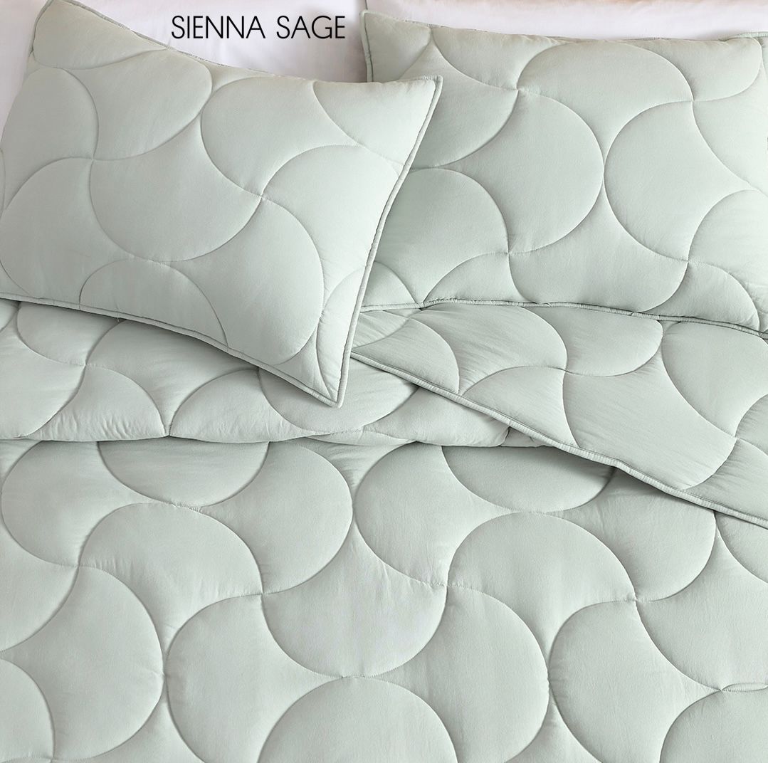 Set Edredón Sienna 3 pzas