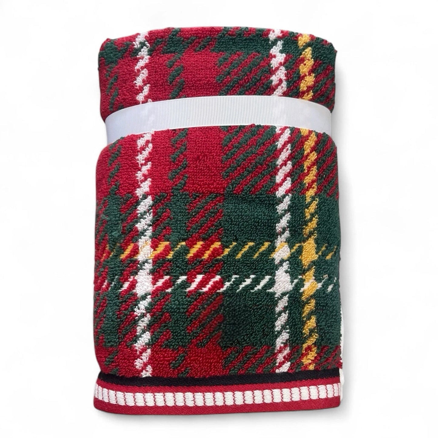 Toalla Manos Navidad Moño Set 2 Piezas
